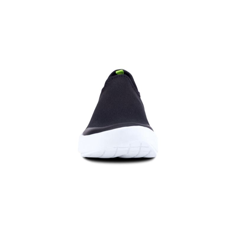 Oofos Women's OOmg eeZee Low Shoe - White Black