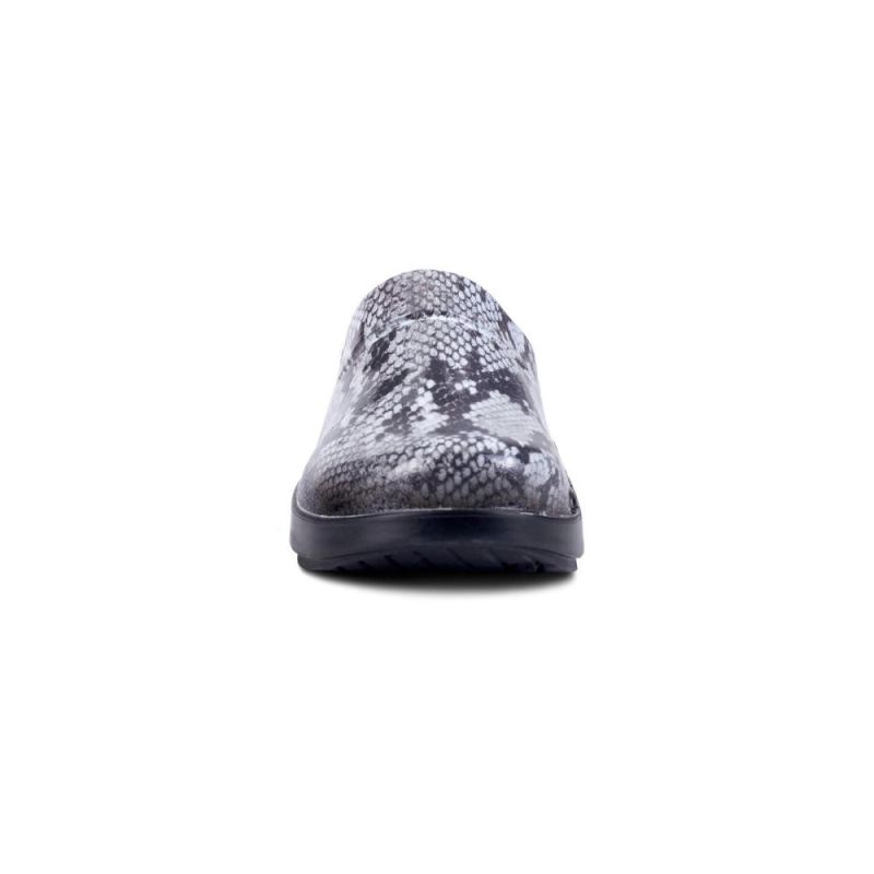 Oofos Women's OOcloog Limited Edition Clog - Snake