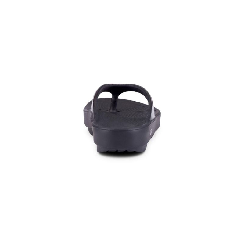 Oofos Women's OOlala Luxe Sandal - Cabernet