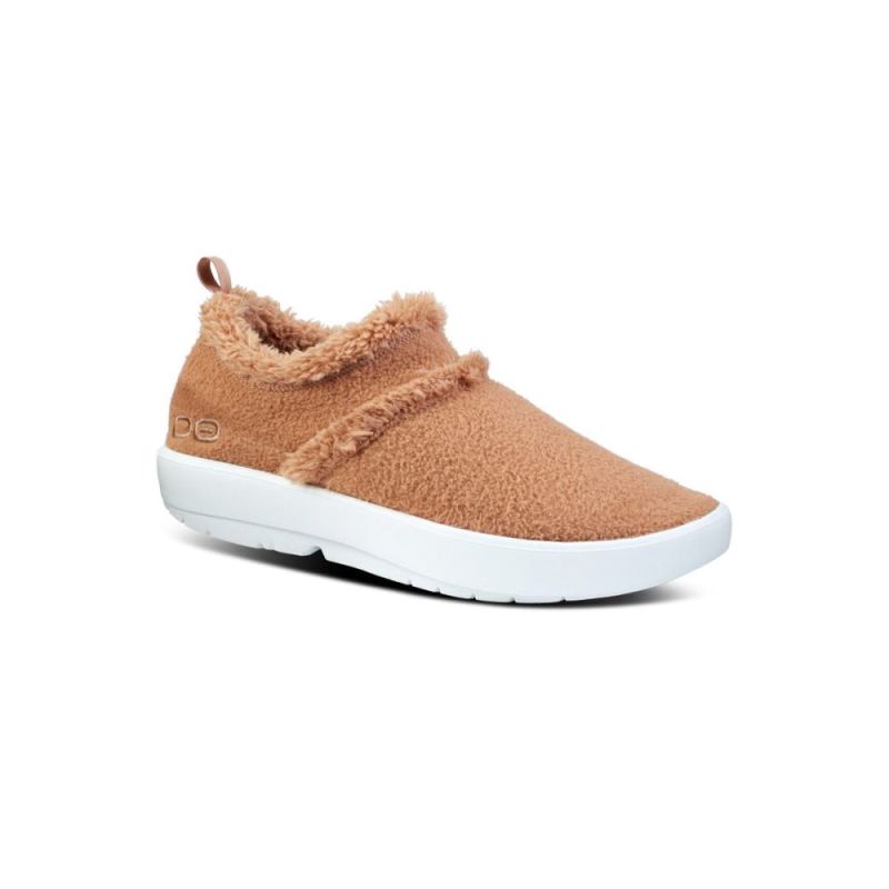 Oofos Women's OOcoozie Low Shoe - Chestnut