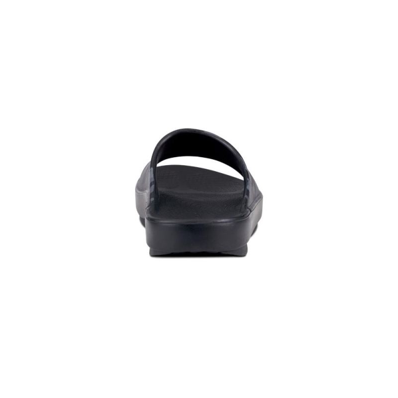 Oofos Women's OOahh Sport Slide Sandal - Black Camo