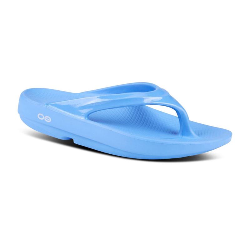 Oofos Women's OOlala Sandal - Light Blue