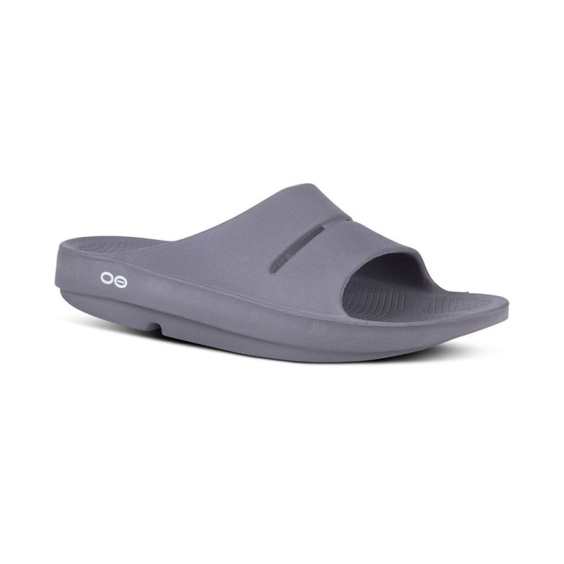 OOfos Women's Ooahh Slide Sandal - Slate