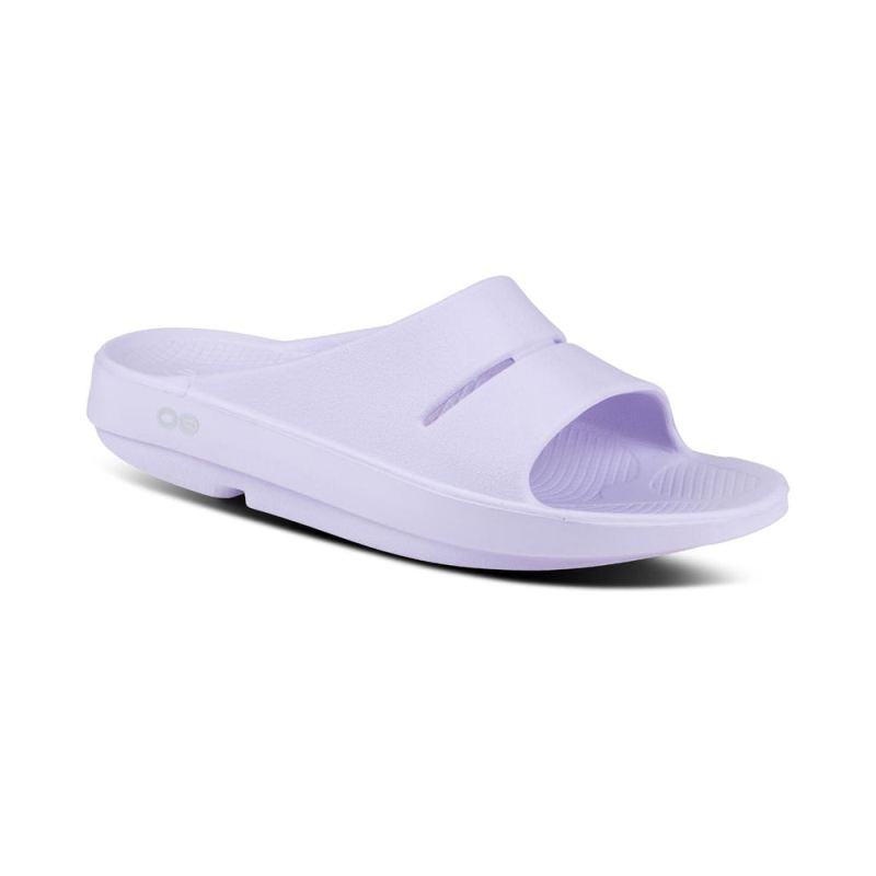 OOfos Women's Ooahh Slide Sandal - Lavender