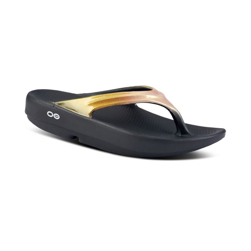 OOfos Women's Oolala Luxe Sandal - Macchiato