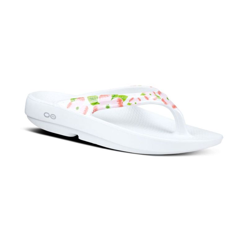 OOfos Women's Oolala Limited Sandal - Cherry Blossom