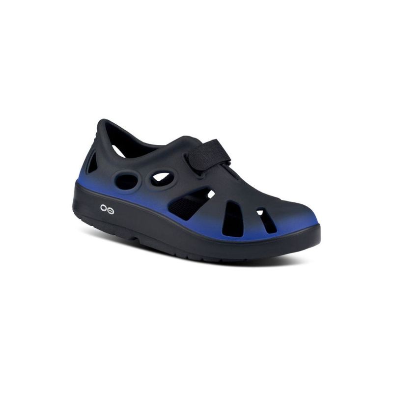 OOfos Men's Oocandoo Sandal - Royal