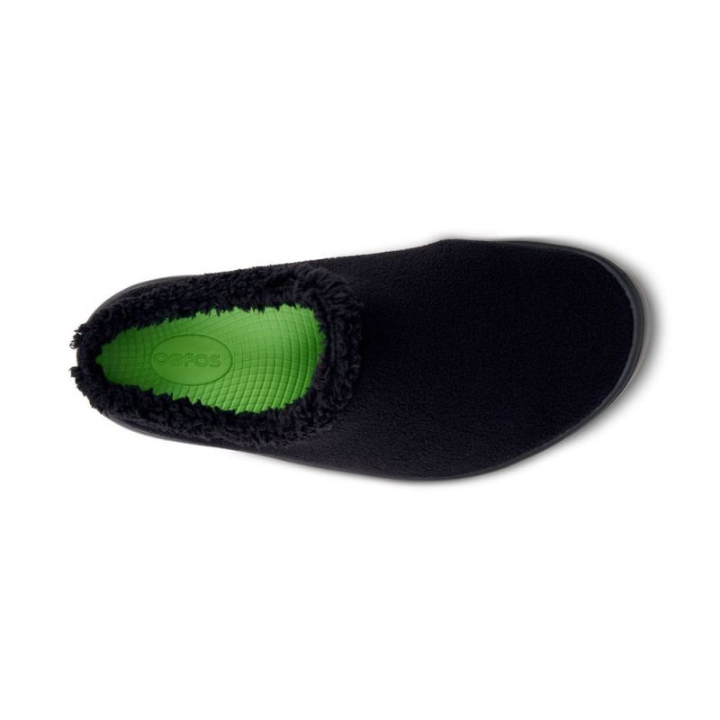 thumbnail image 2 of Oofos OOcoozie Mule Men's Size 12 Black – Casual Slip-On Recovery Sandals 2 of 2